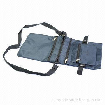 Shoulder Bag with Several Pockets, Good Design, Magnet as Closure and Two Parts to One Bag